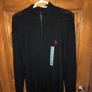 MENS QUARTER ZIP RALPH LAUREN XL